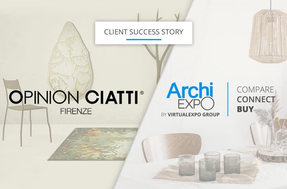 ArchiExpo: the right partner for Opinion Ciatti’s ambitions for the Chinese market