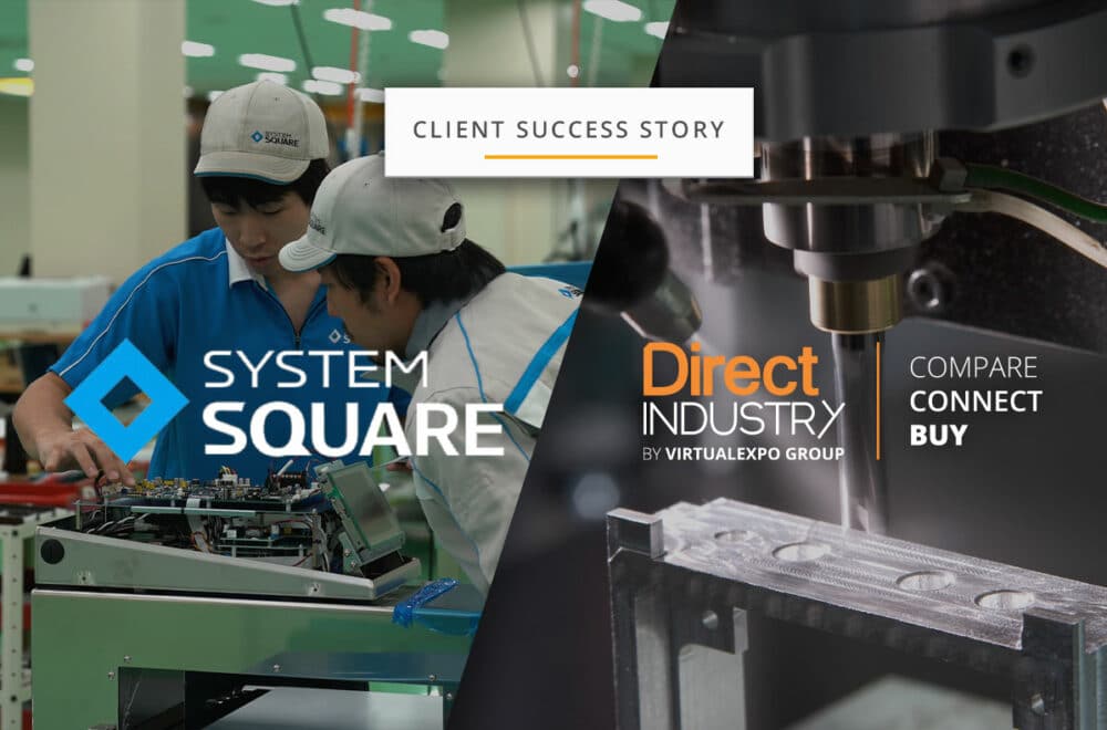 Per l’azienda giapponese System Square, DirectIndustry fa rima con successo!