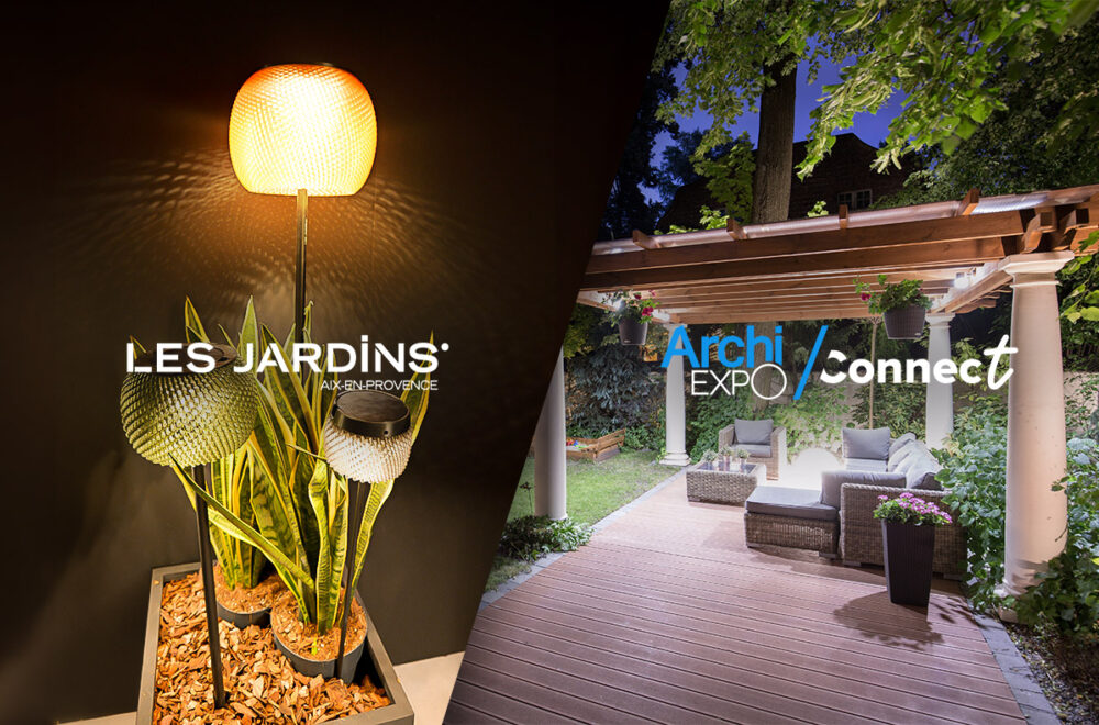 Les Jardins & ArchiExpo: an “enlightened” collaboration