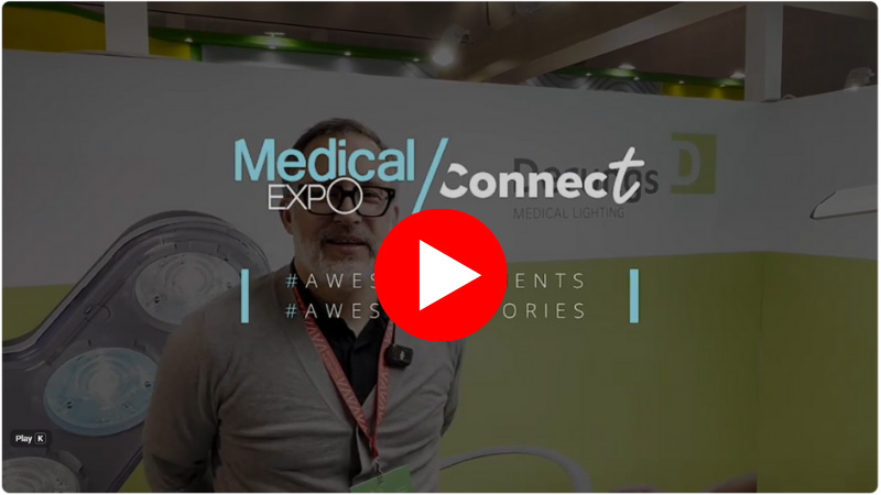 Video testimonial from Derungs Licht for MedicalExpo